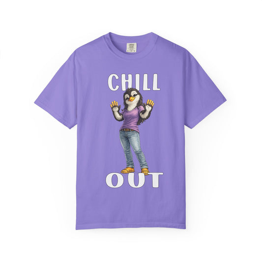 Chill Out Girl T-shirt - Penguin Series