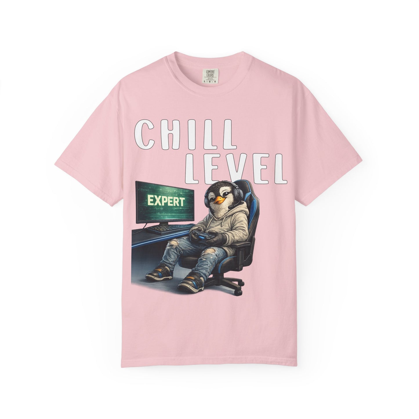Chill Level Expert T-shirt - Penguin Series
