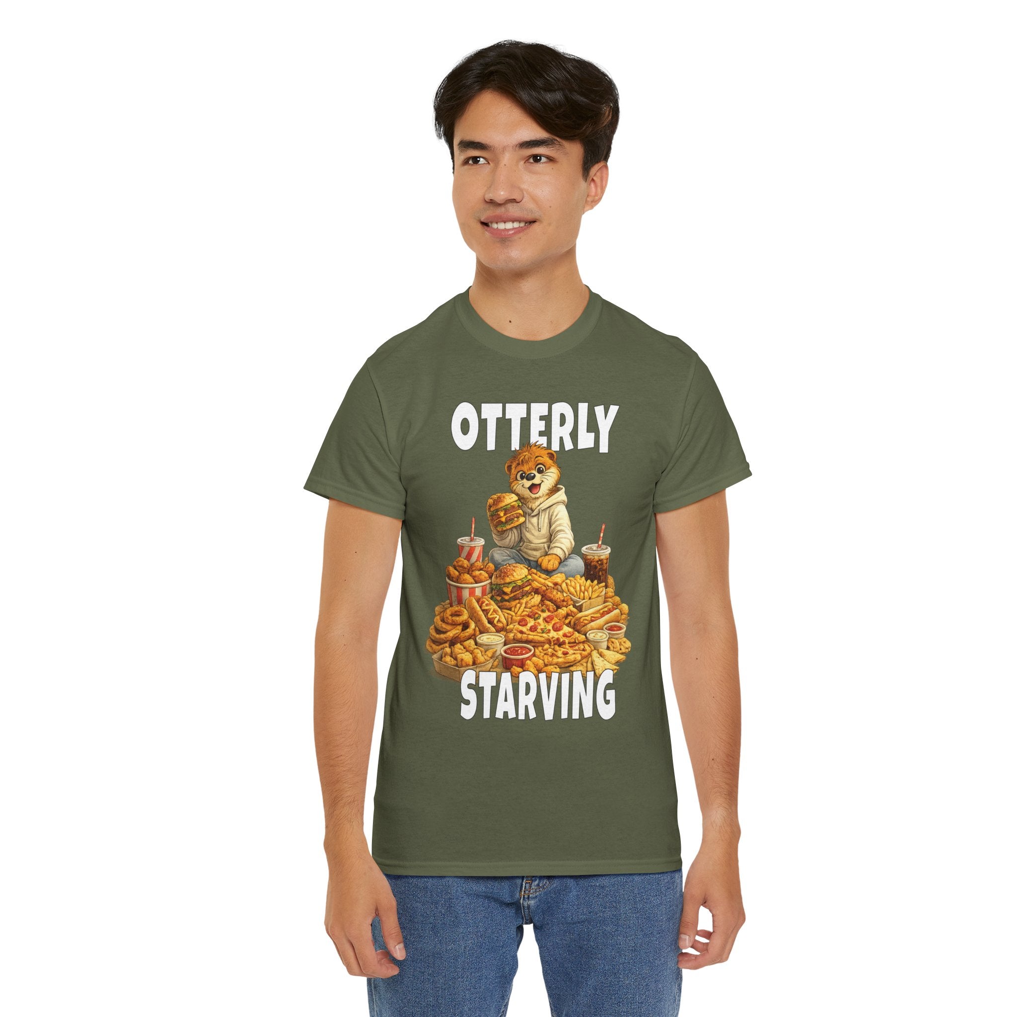 "Otterly Starving" Tee - Otter Series