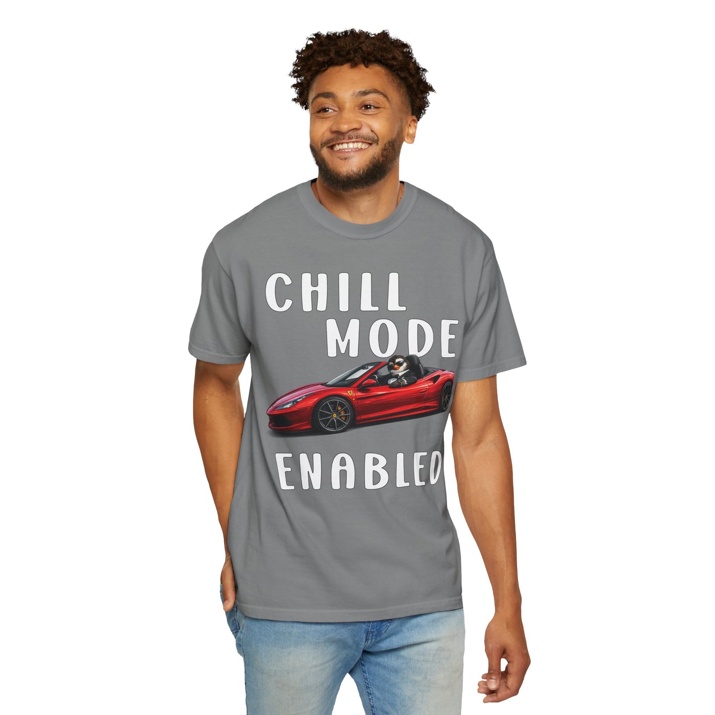 Chill Mode Enabled Boy T-shirt - Penguin Series