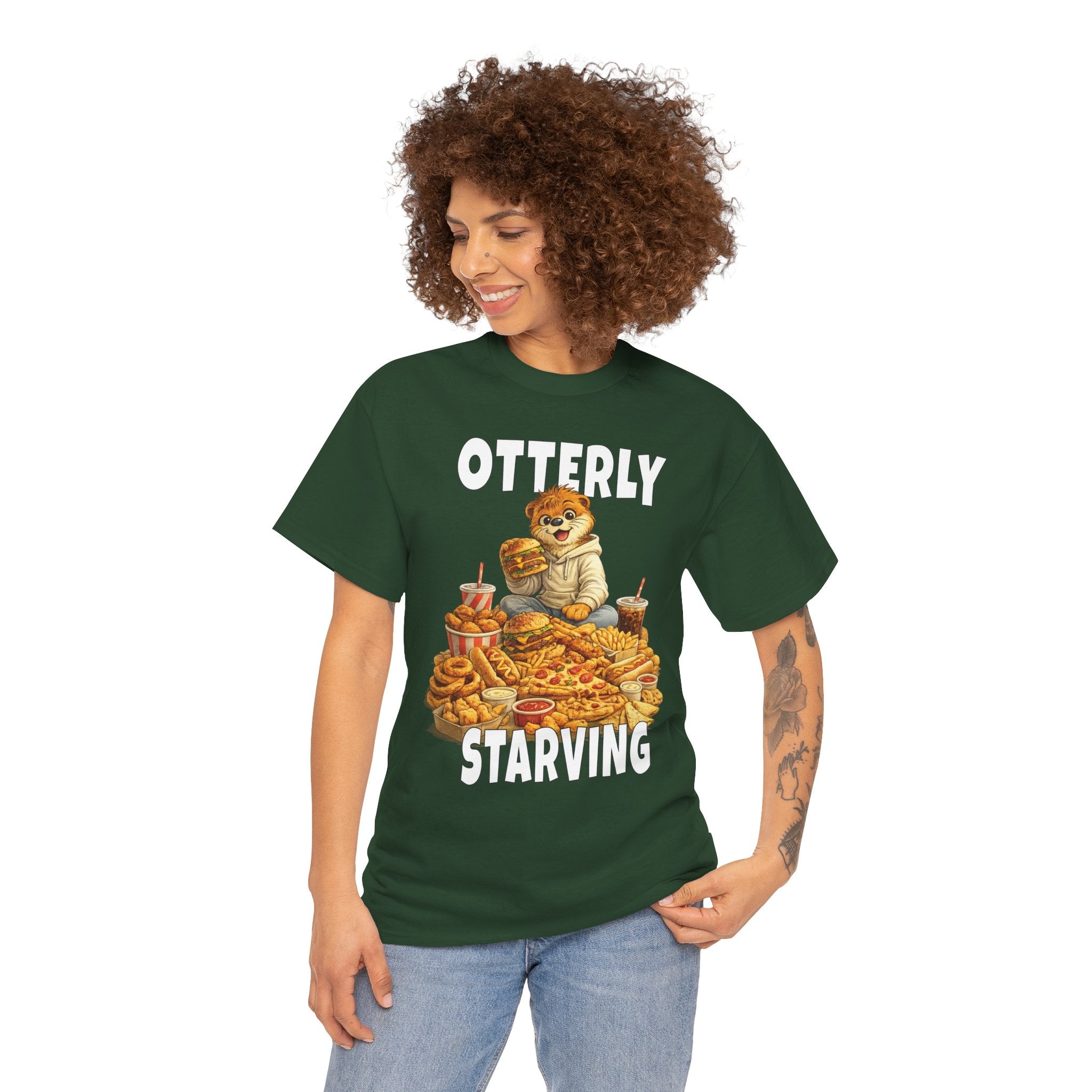 "Otterly Starving" Tee - Otter Series