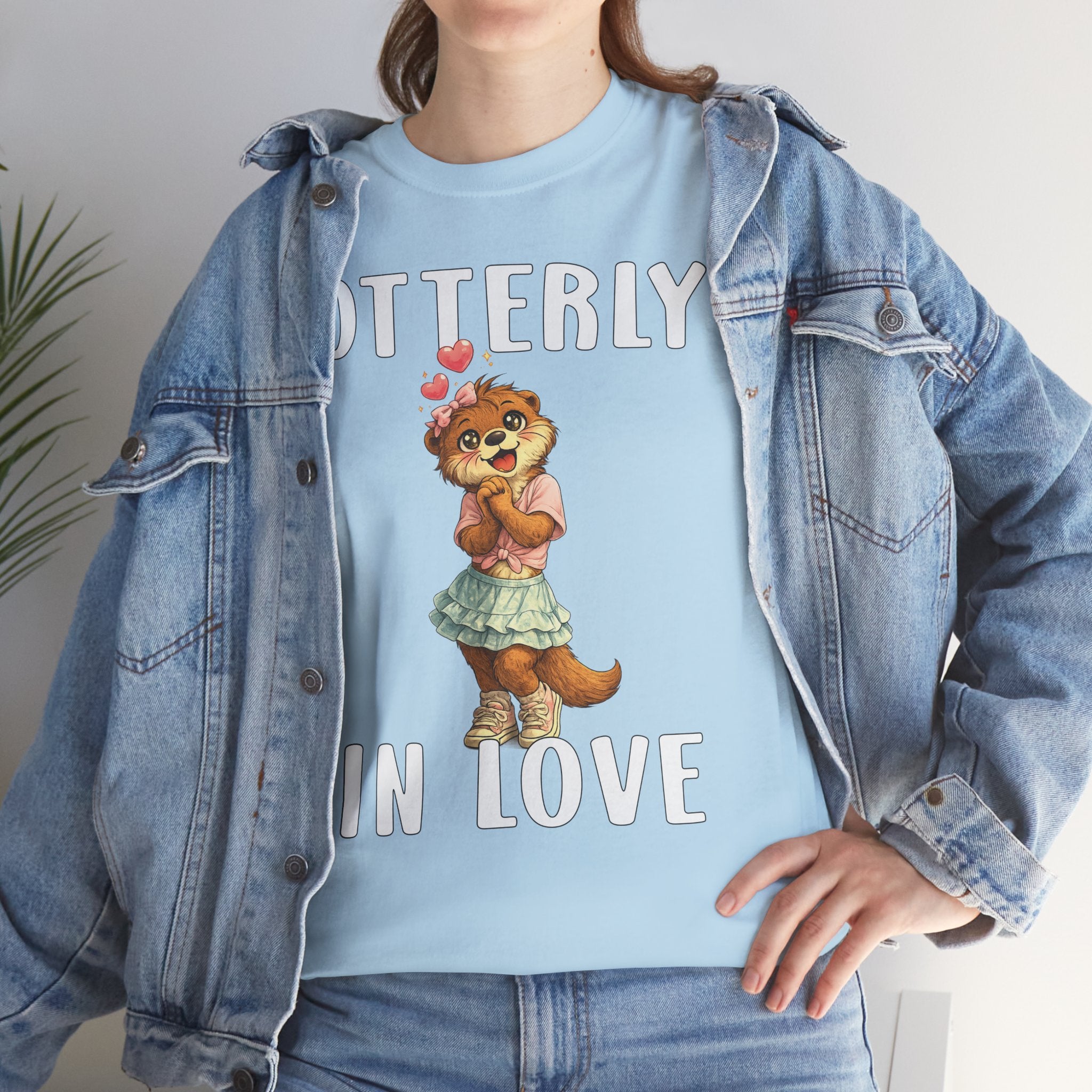 "Otterly In Love" Girl Tee - Otter Series