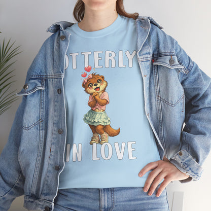"Otterly In Love" Girl Tee - Otter Series