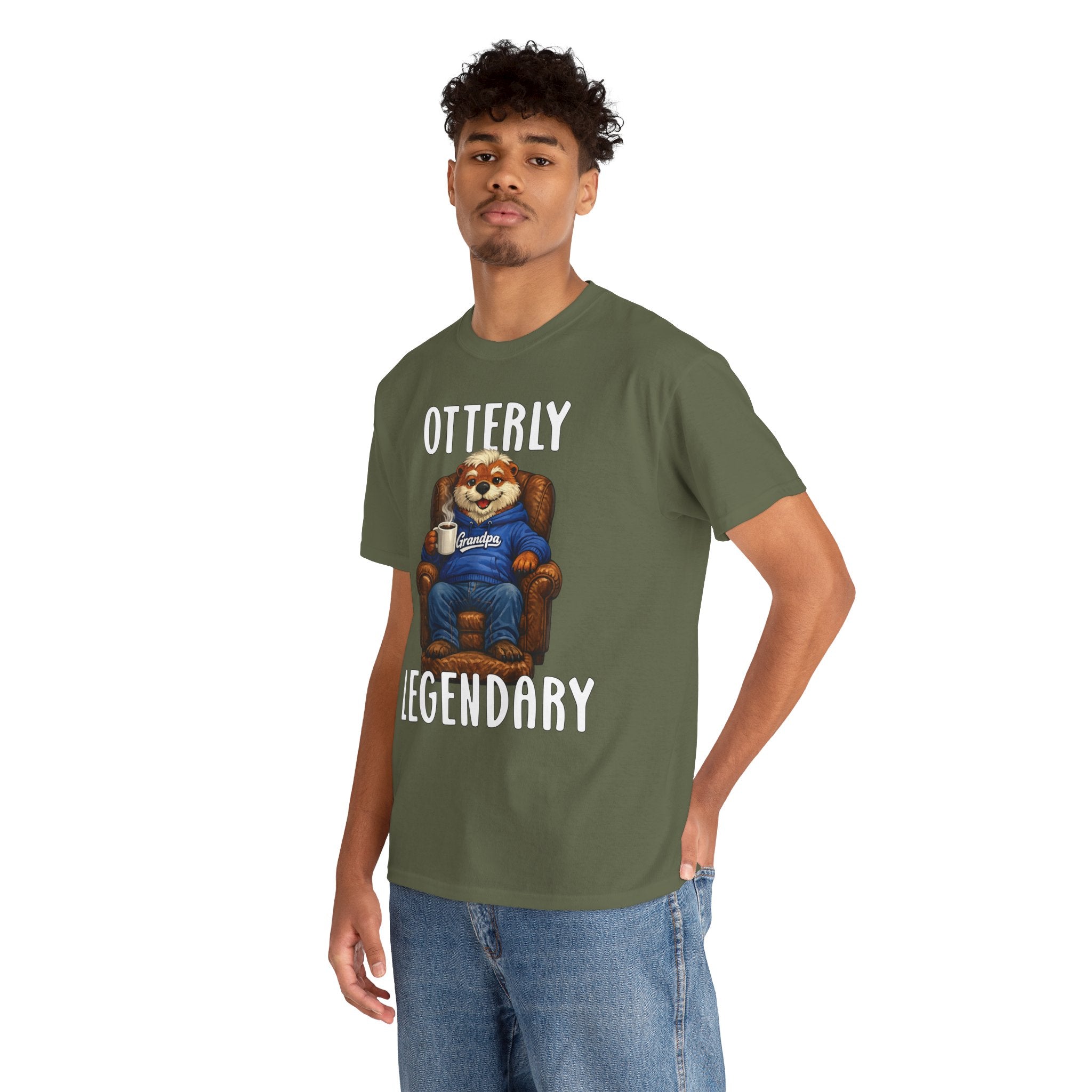 "Otterly Legendary" Gent Tee - Otter Series