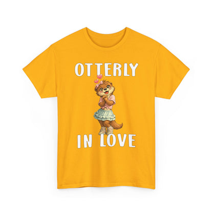 "Otterly In Love" Girl Tee - Otter Series
