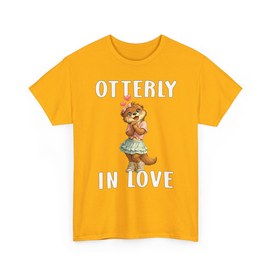 "Otterly In Love" Girl Tee - Otter Series