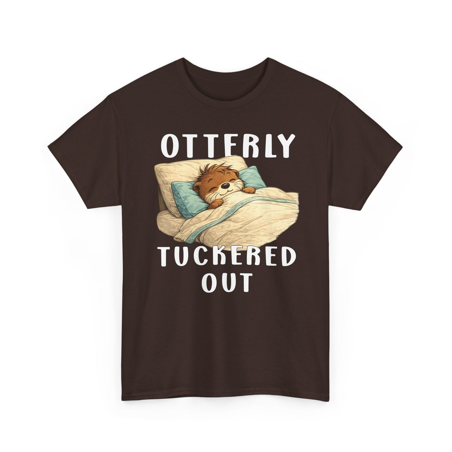 "Otterly Tuckered Out" Tee - Otter Series