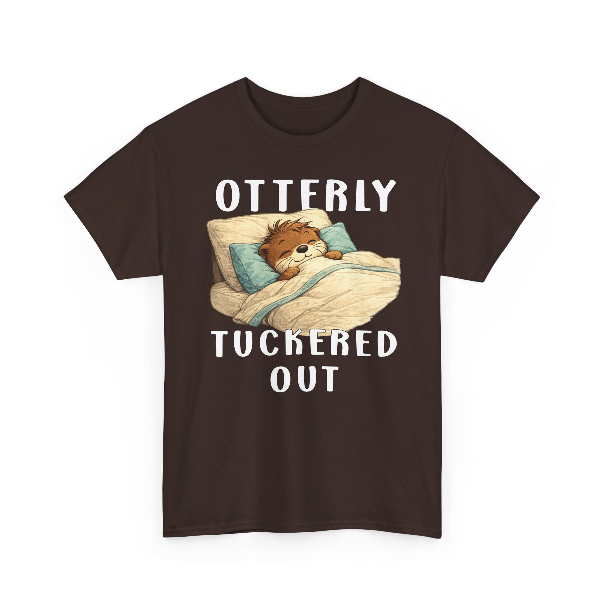 "Otterly Tuckered Out" Tee - Otter Series