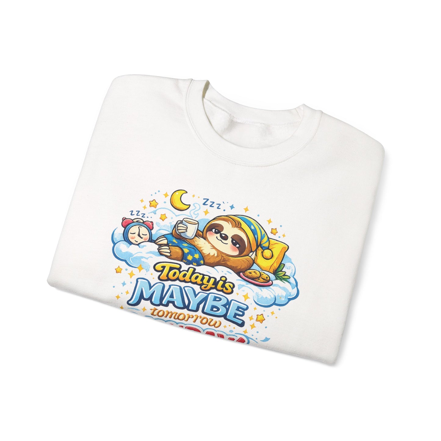 Monday - Procrastination Sloth Series Sweatshirt