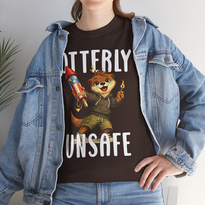 "Otterly Unsafe" Tee - Otter Series