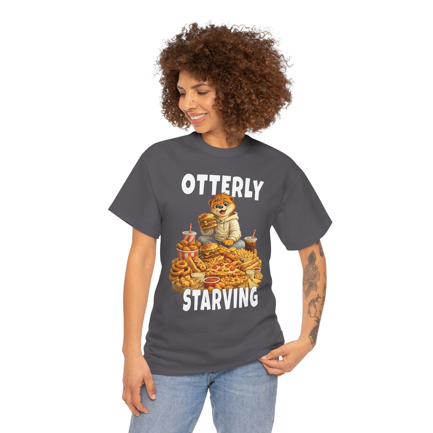 "Otterly Starving" Tee - Otter Series