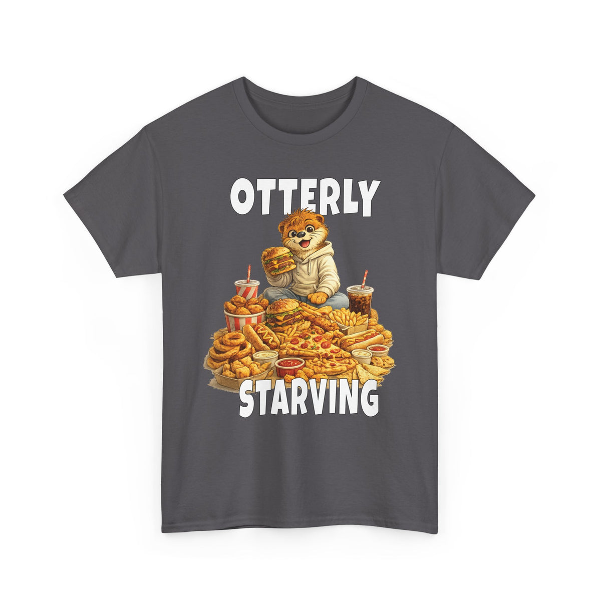 "Otterly Starving" Tee - Otter Series