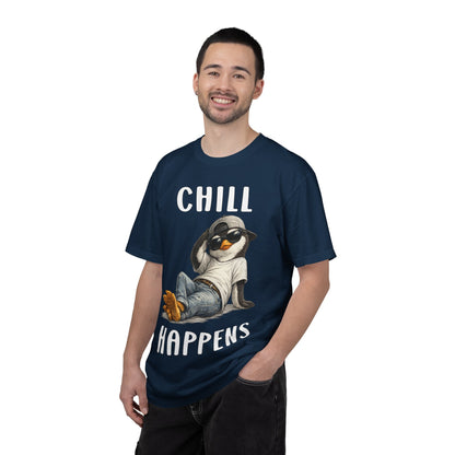 Chill Happens Boy T-shirt - Penguin Series