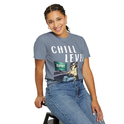 Chill Level Expert Girl T-shirt - Penguin Series