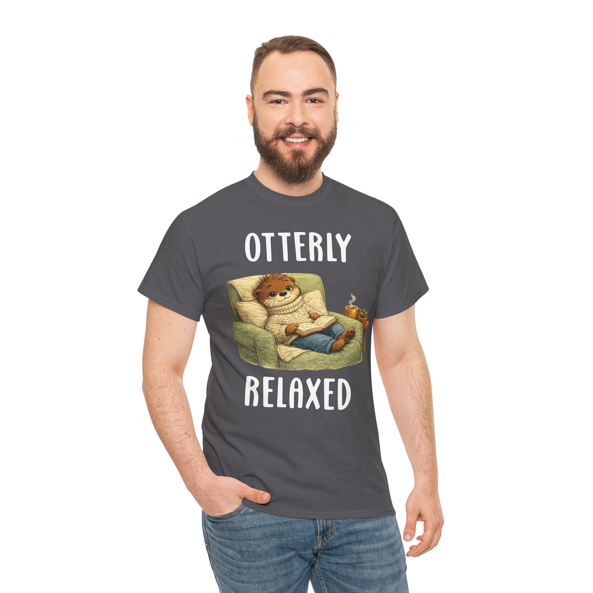 "Otterly Relaxed" Tee - Otter Series