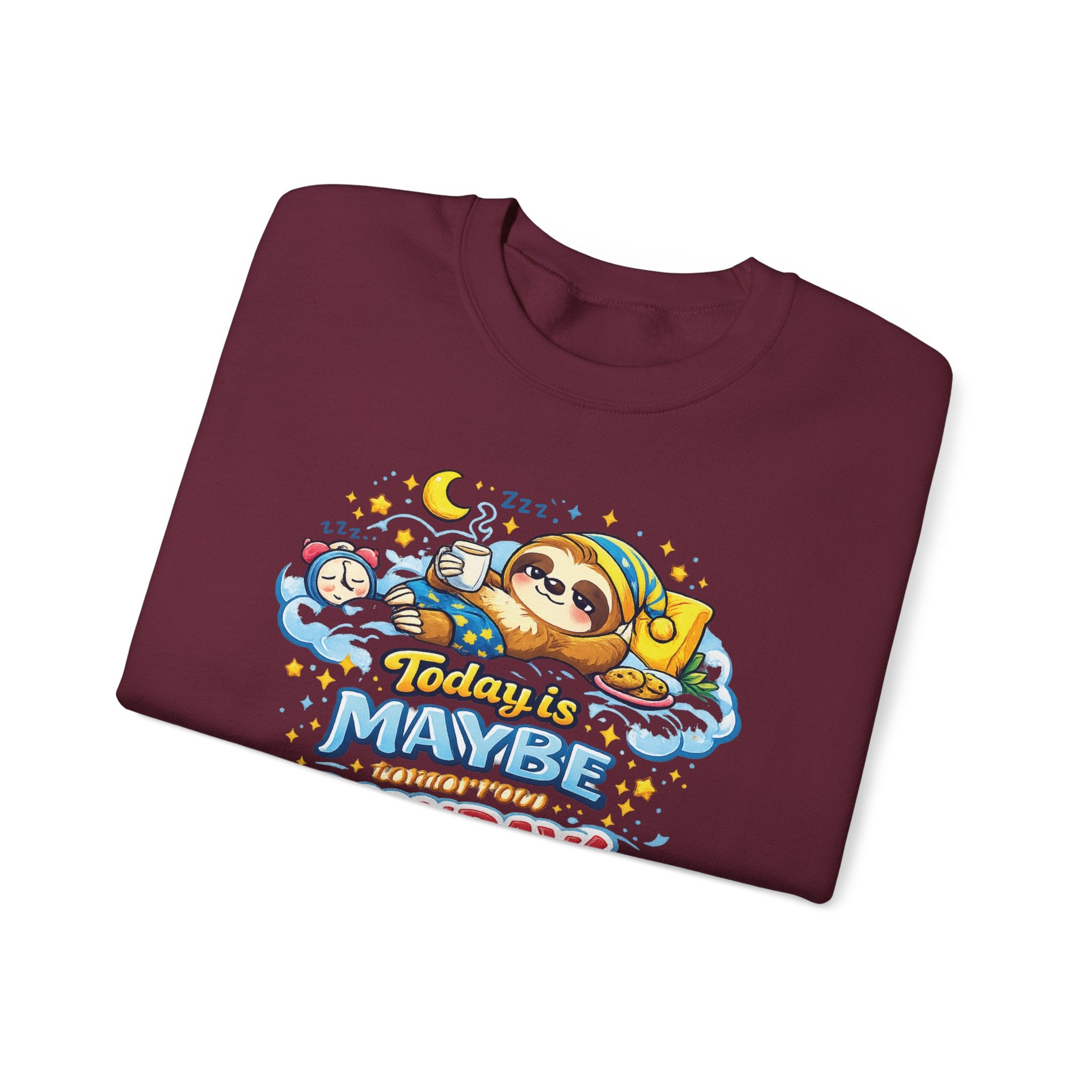 Monday - Procrastination Sloth Series Sweatshirt