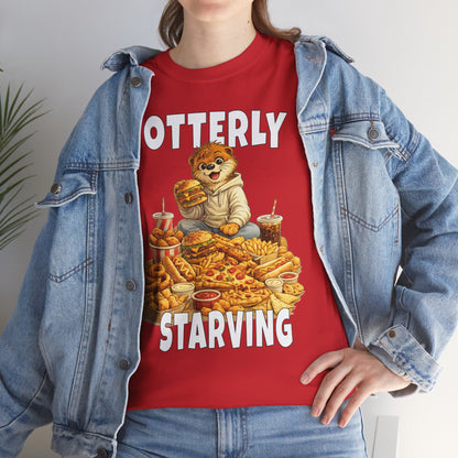 "Otterly Starving" Tee - Otter Series
