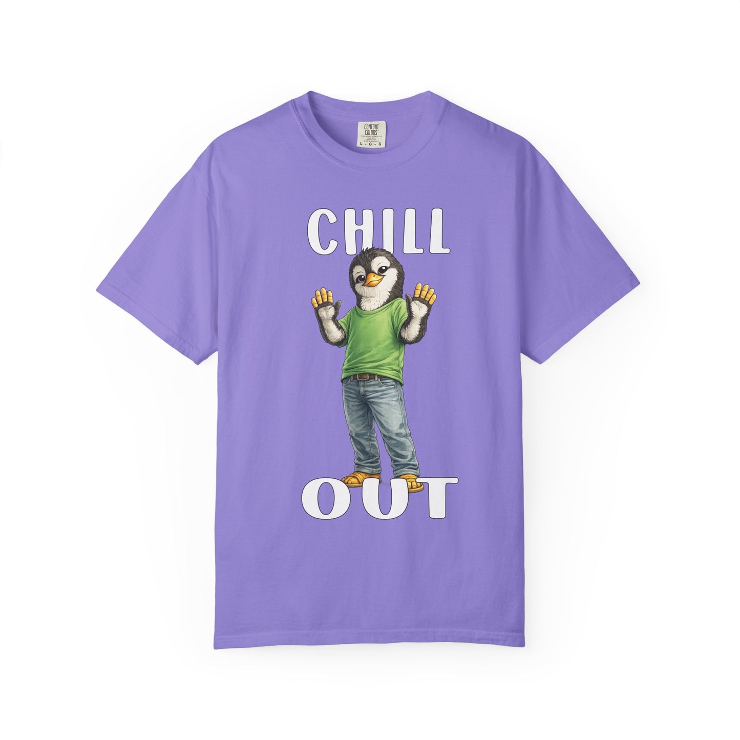 Chill Out Boy T-shirt - Penguin Series