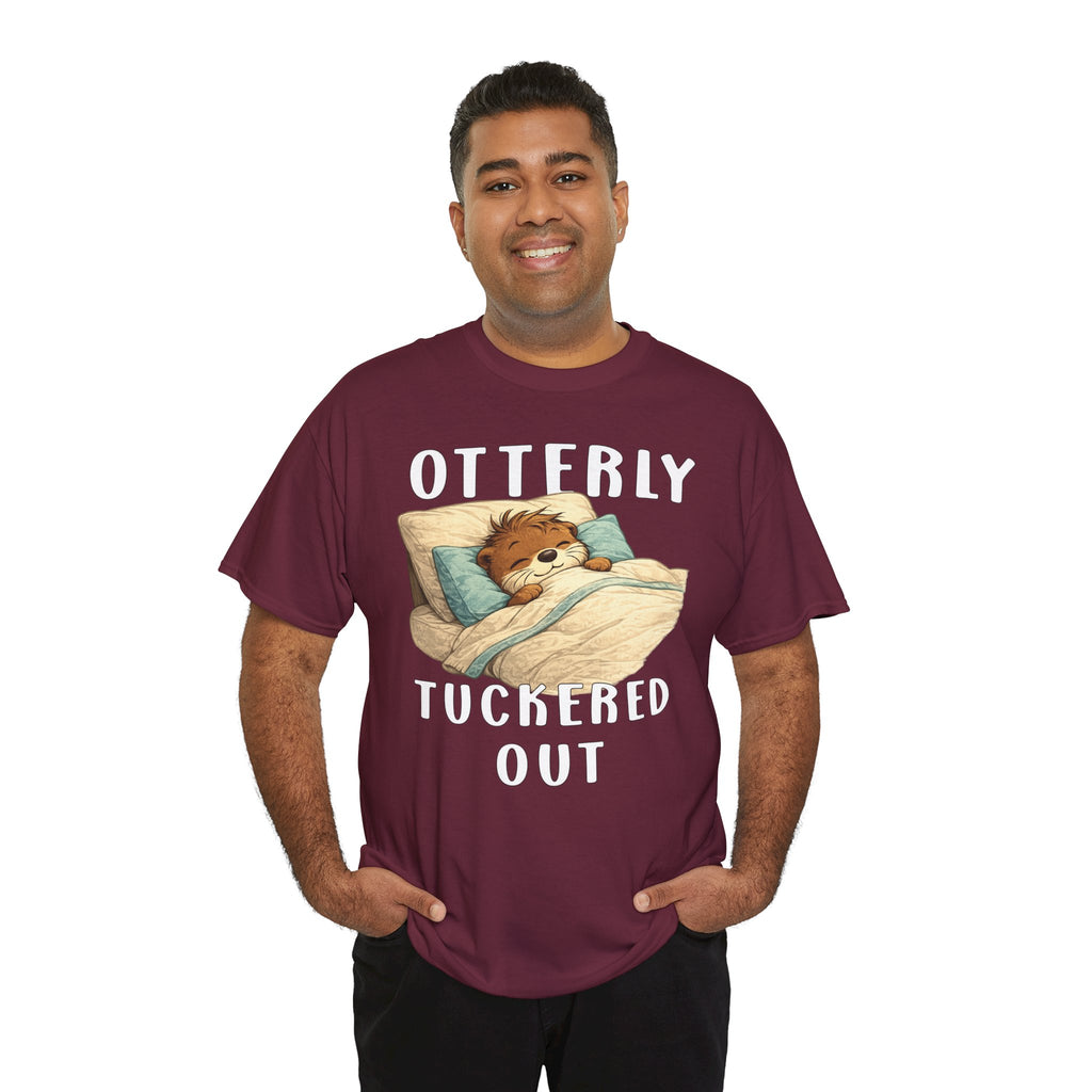 "Otterly Tuckered Out" Tee - Otter Series