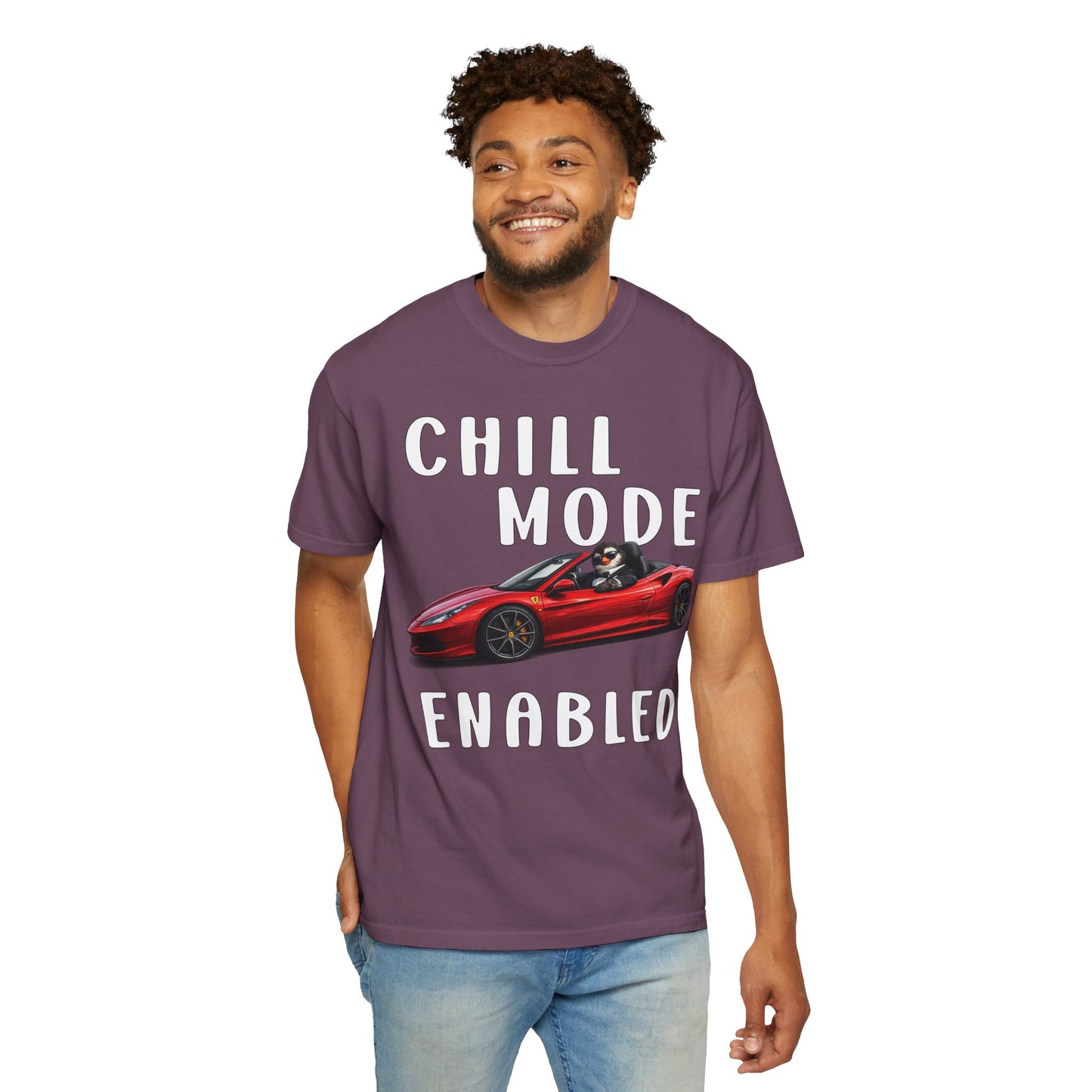 Chill Mode Enabled Boy T-shirt - Penguin Series