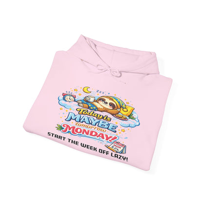 Monday - Procrastination Sloth Series Hoodie