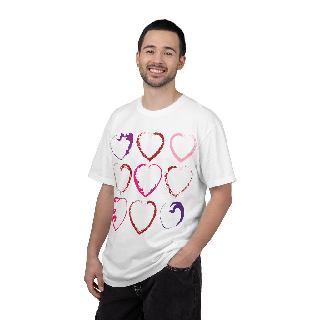 Nine Hearts Valentine's Day T-shirt