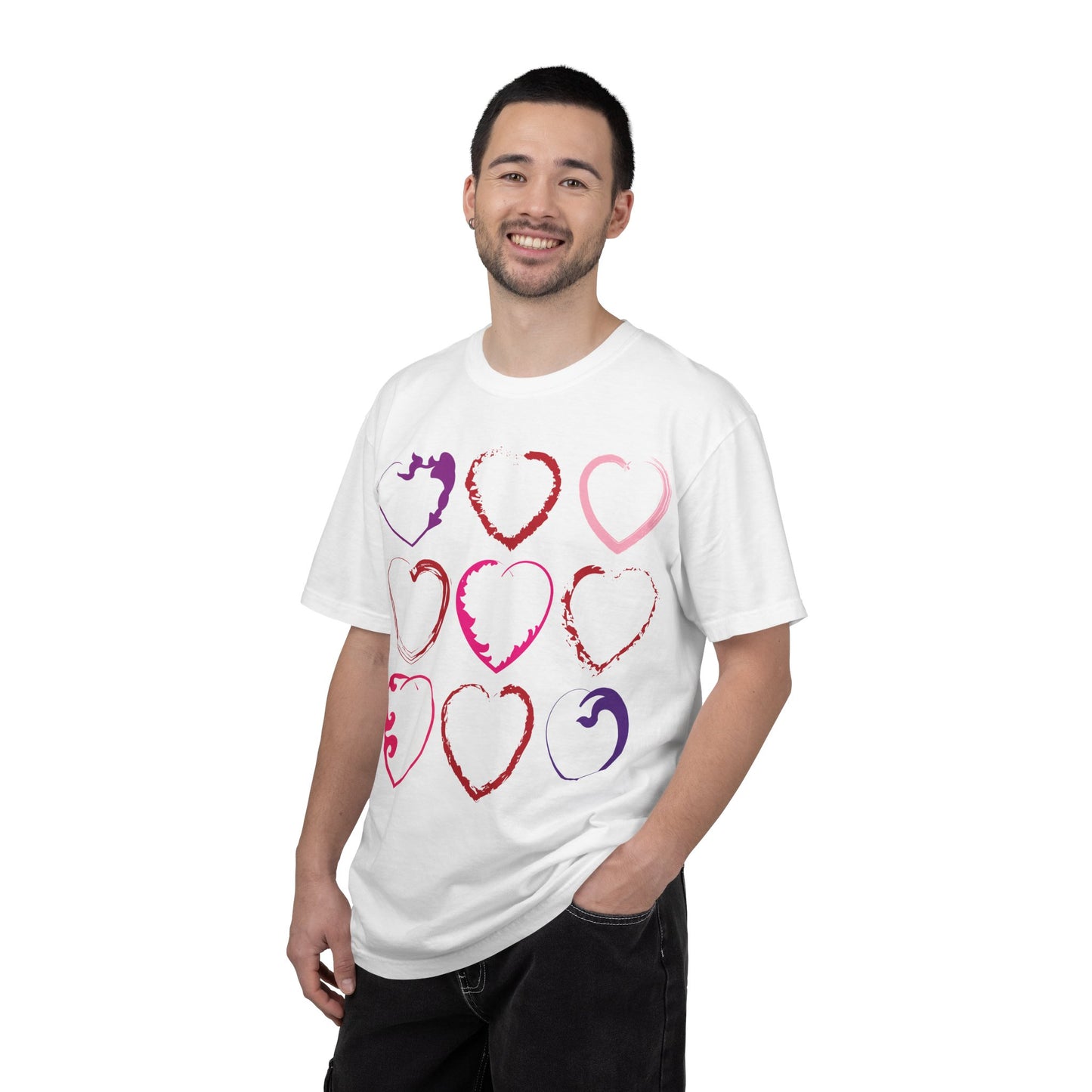 Nine Hearts Valentine's Day T-shirt