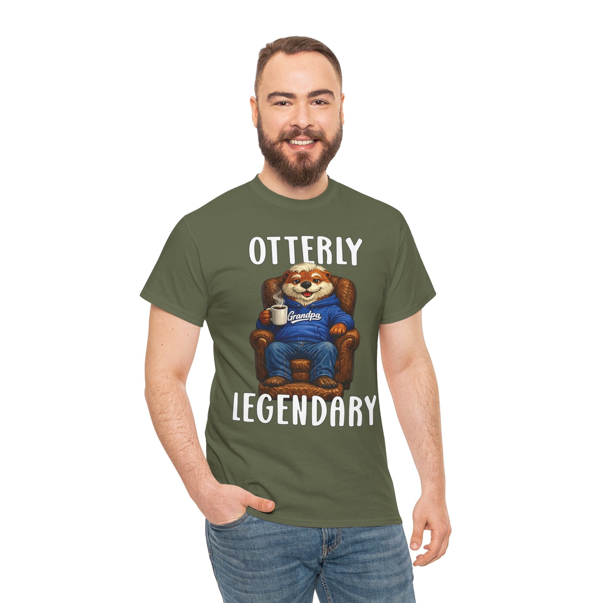 "Otterly Legendary" Gent Tee - Otter Series