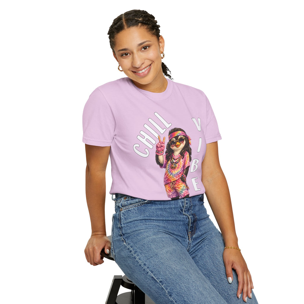 Chill Vibes Girl T-shirt - Penguin Series