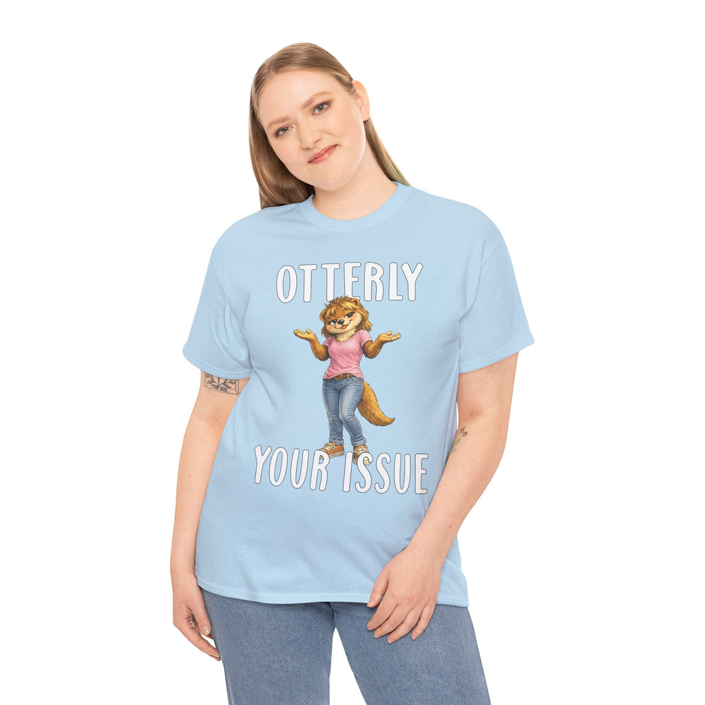 "Otterly Your Issue" Girl Tee - Otter Series