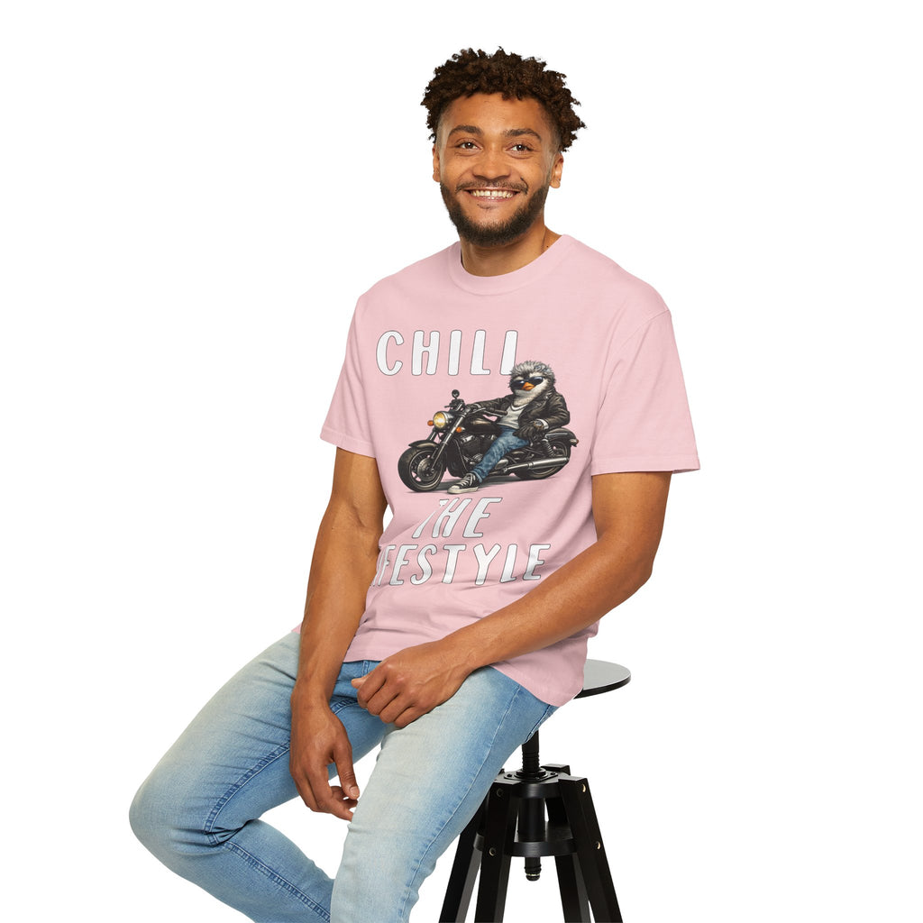 Chill The Lifestyle Grandpa T-shirt -  Penguin Series