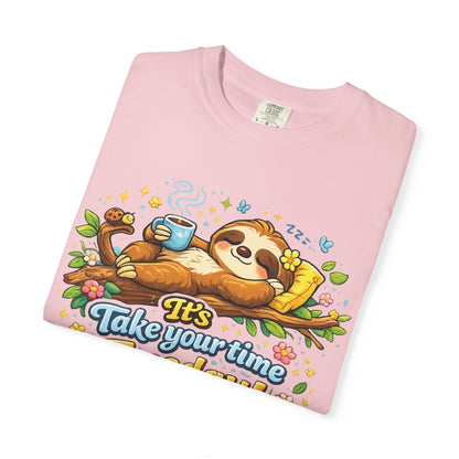 Tuesday - Procrastination Sloth Series T-shirt