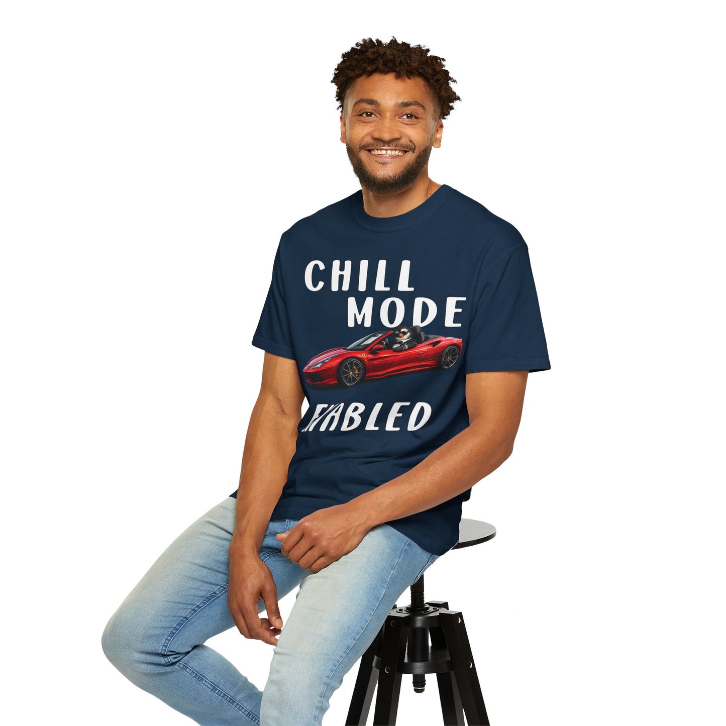 Chill Mode Enabled Boy T-shirt - Penguin Series