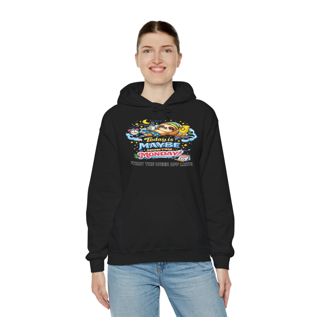 Monday - Procrastination Sloth Series Hoodie