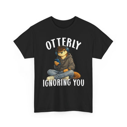 "Otterly Ignoring You" Teen Boy Tee - Otter Series