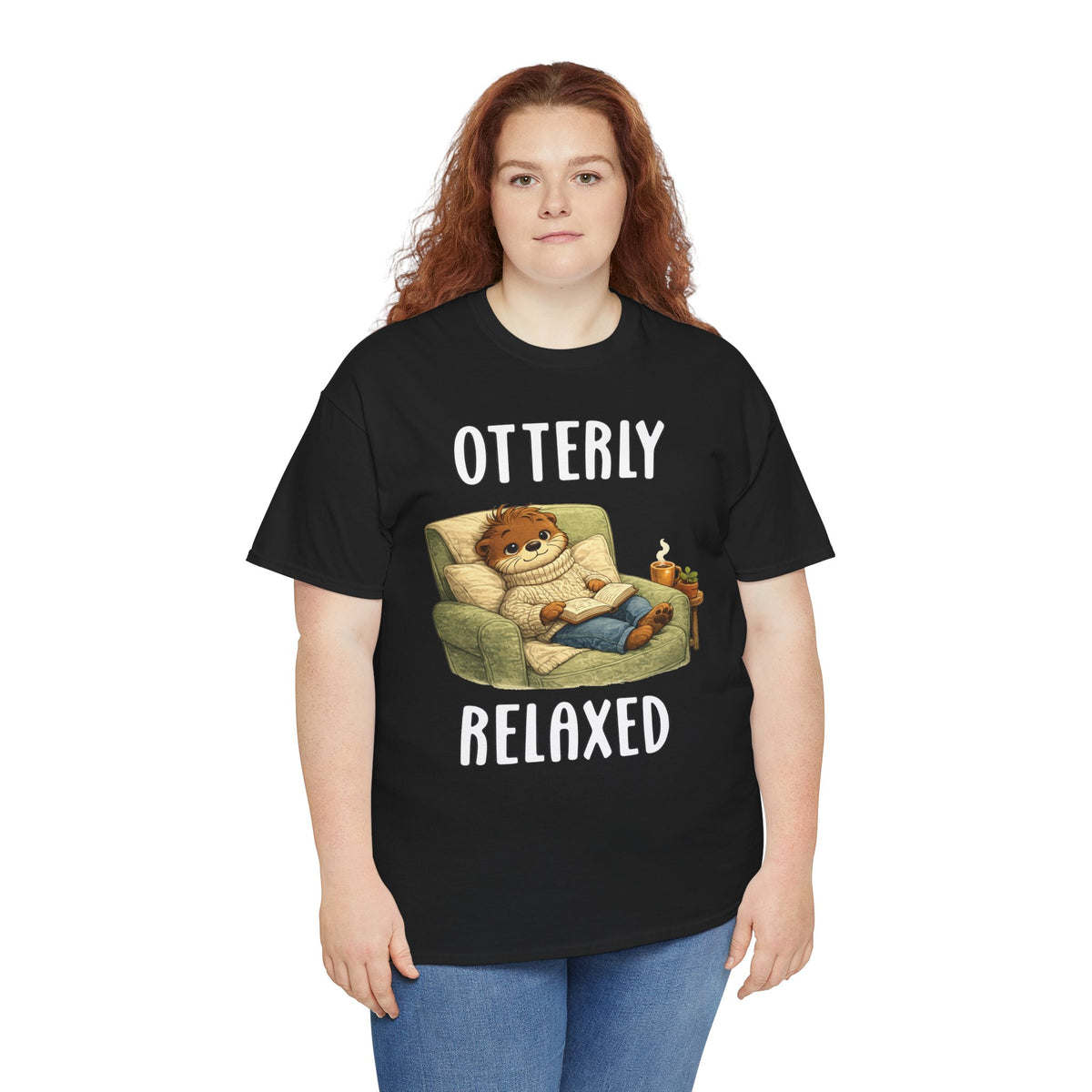 "Otterly Relaxed" Tee - Otter Series