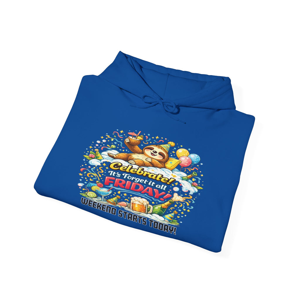 Friday - Procrastination Sloth Series Hoodie