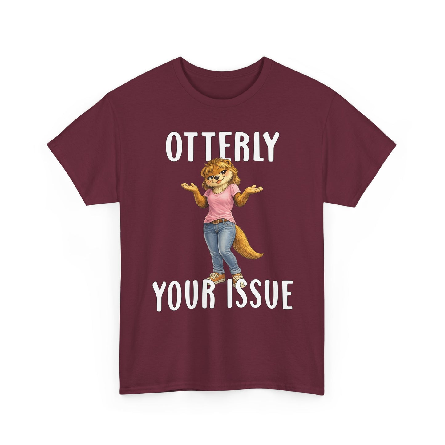 "Otterly Your Issue" Girl Tee - Otter Series