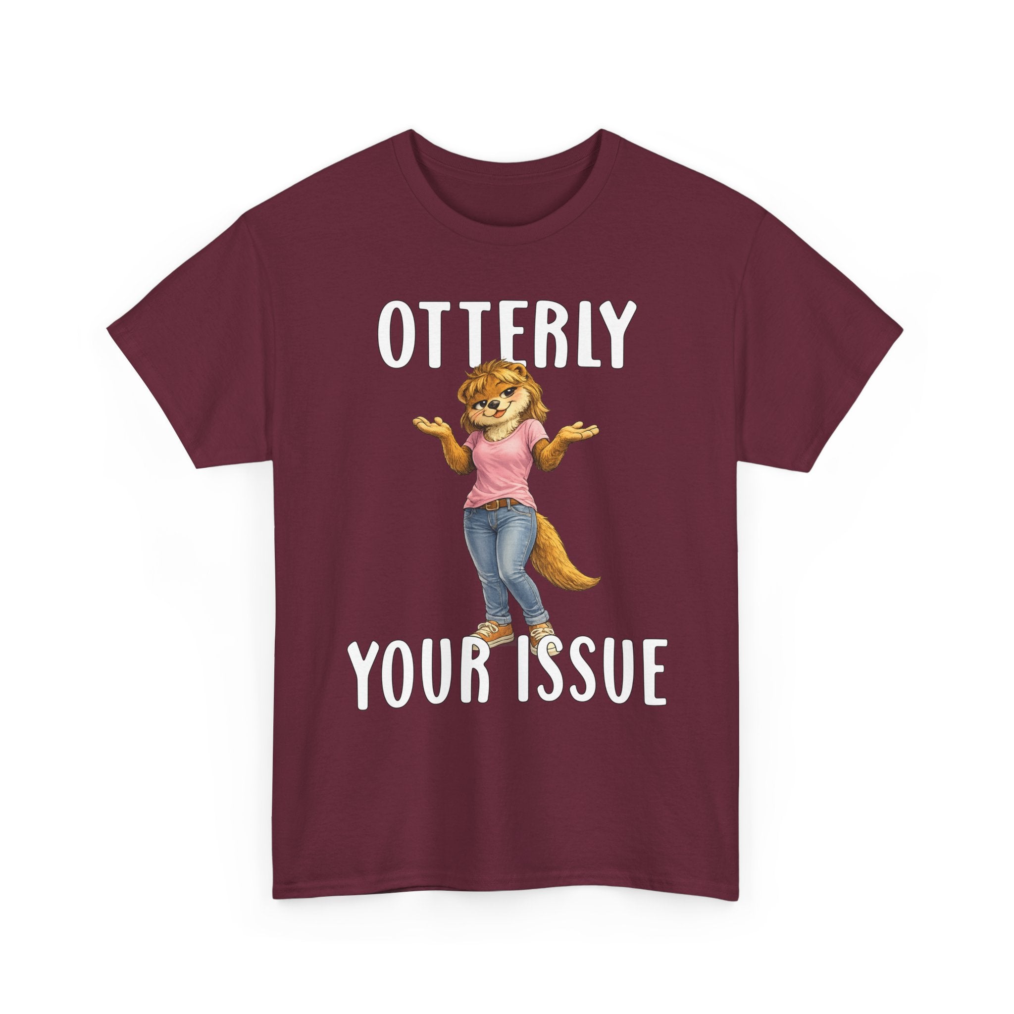 "Otterly Your Issue" Girl Tee - Otter Series