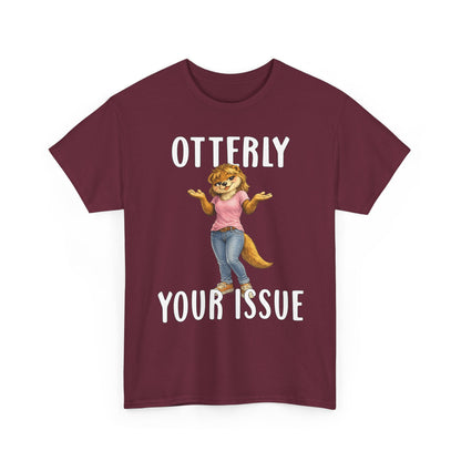 "Otterly Your Issue" Girl Tee - Otter Series