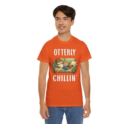 "Otterly Chillin'" Tee - Otter Series