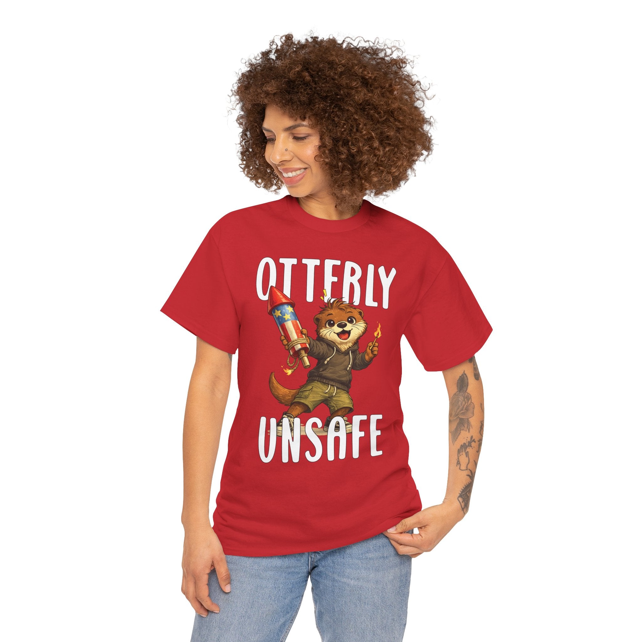 "Otterly Unsafe" Tee - Otter Series