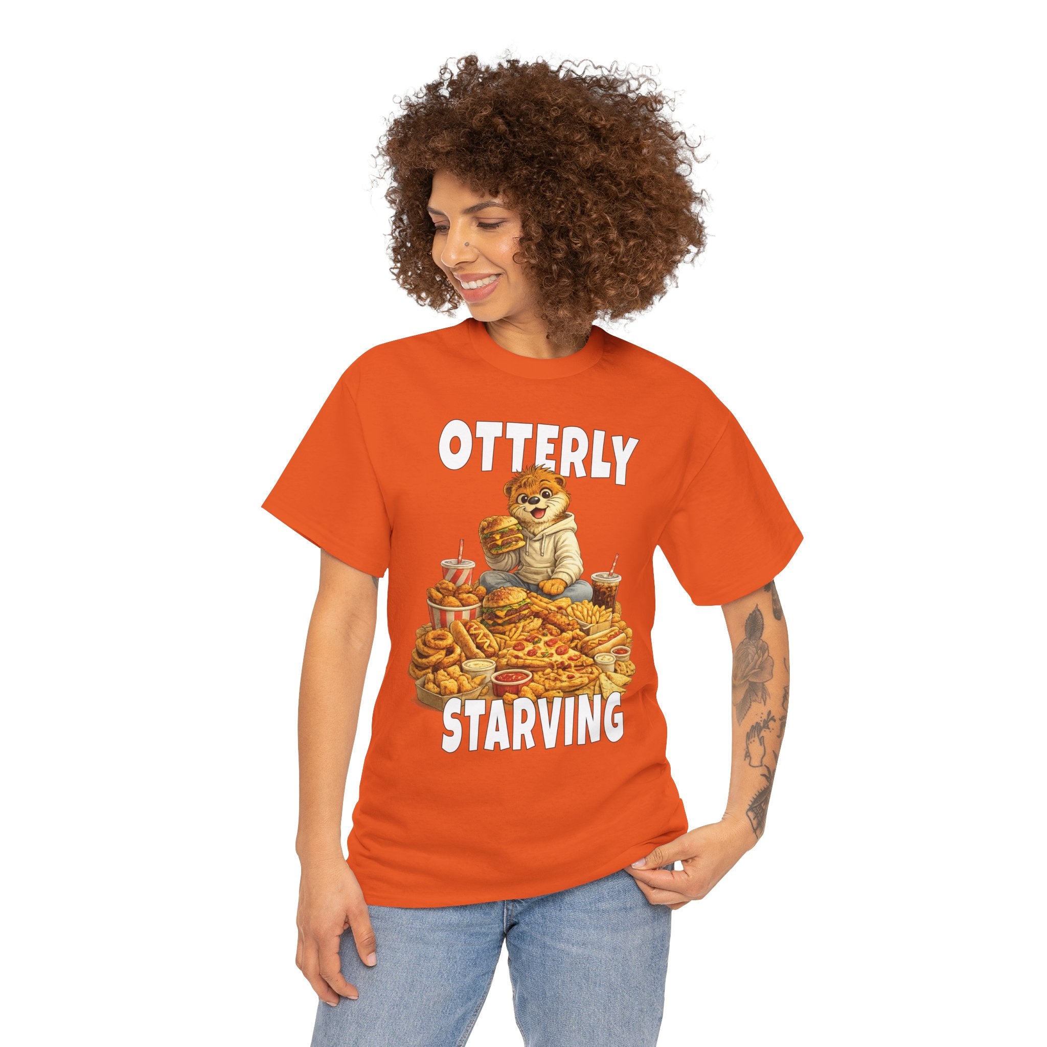 "Otterly Starving" Tee - Otter Series
