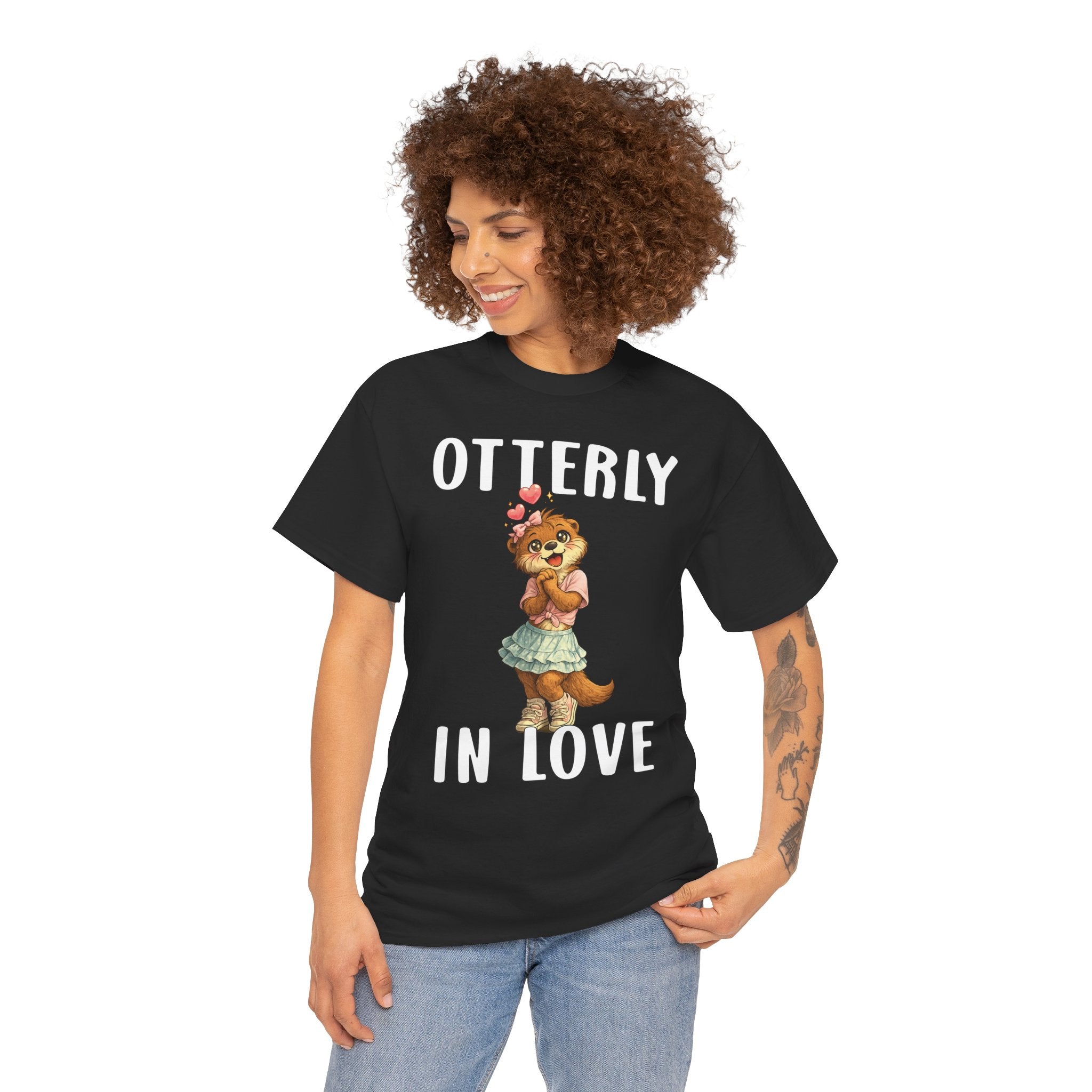 "Otterly In Love" Girl Tee - Otter Series