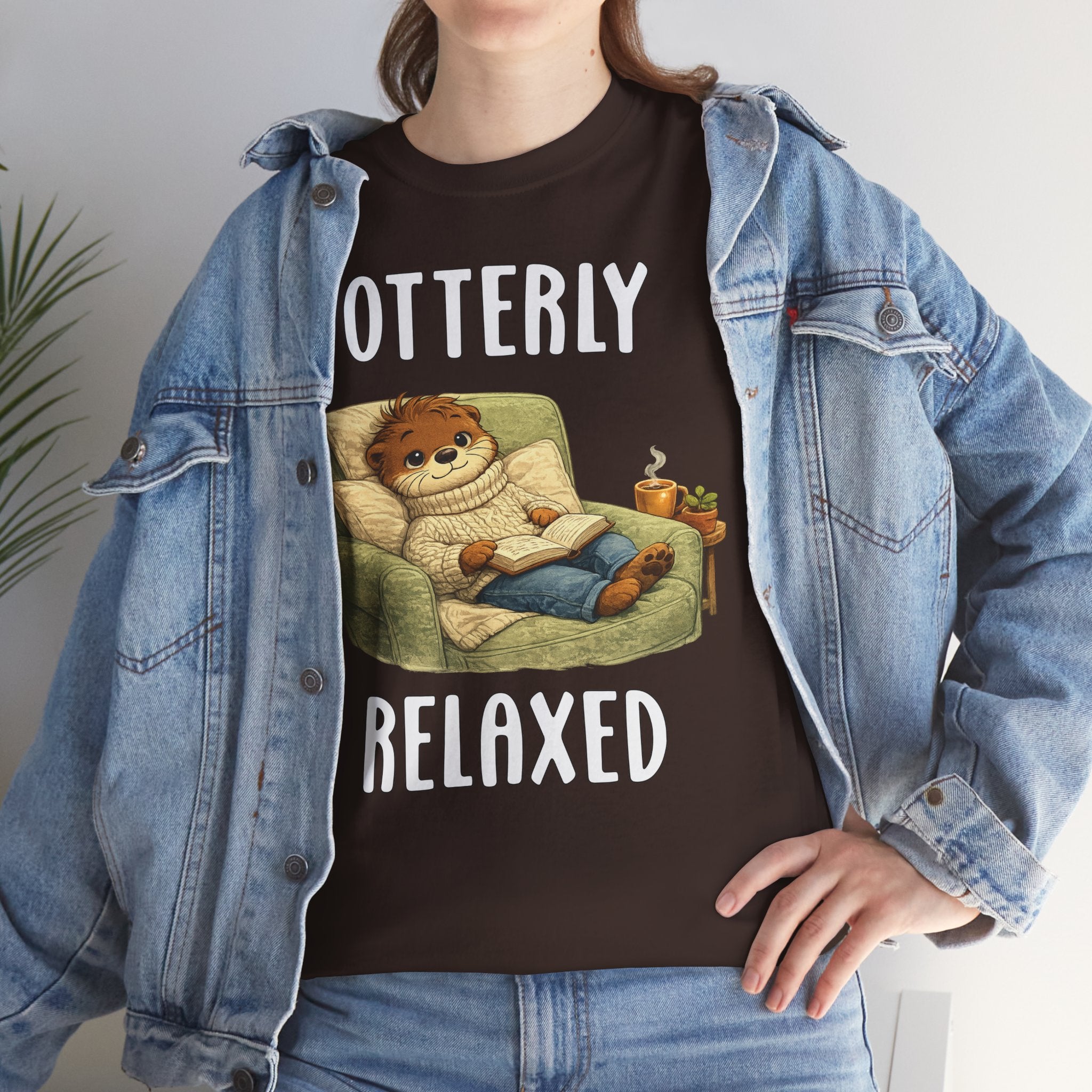 "Otterly Relaxed" Tee - Otter Series