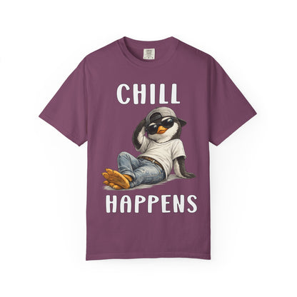 Chill Happens Boy T-shirt - Penguin Series