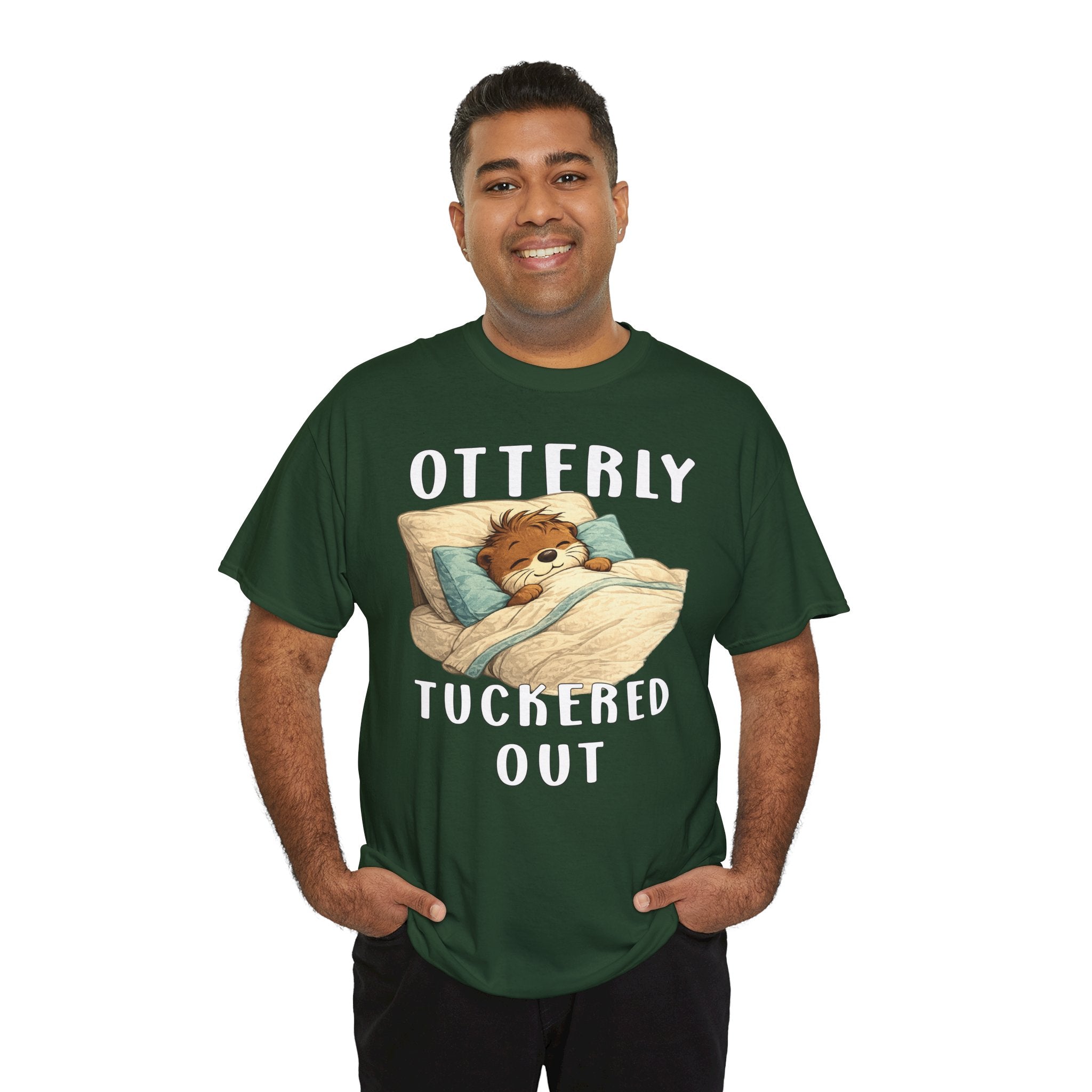 "Otterly Tuckered Out" Tee - Otter Series