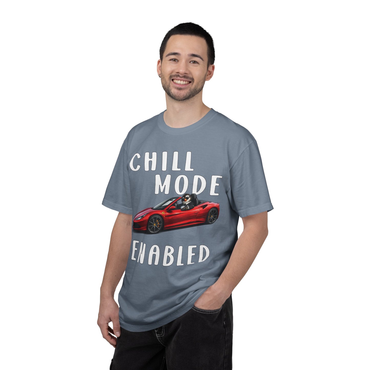 Chill Mode Enabled Boy T-shirt - Penguin Series