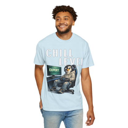Chill Level Expert T-shirt - Penguin Series
