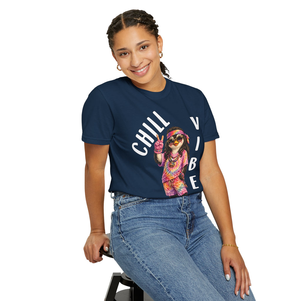 Chill Vibes Girl T-shirt - Penguin Series